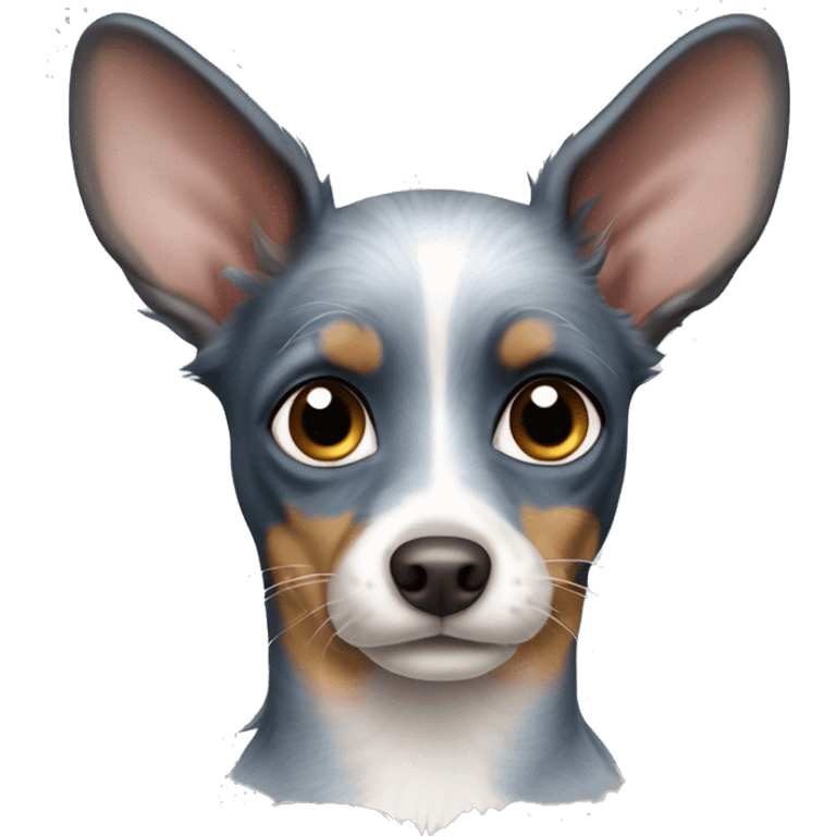 prague ratter blue merle emoji