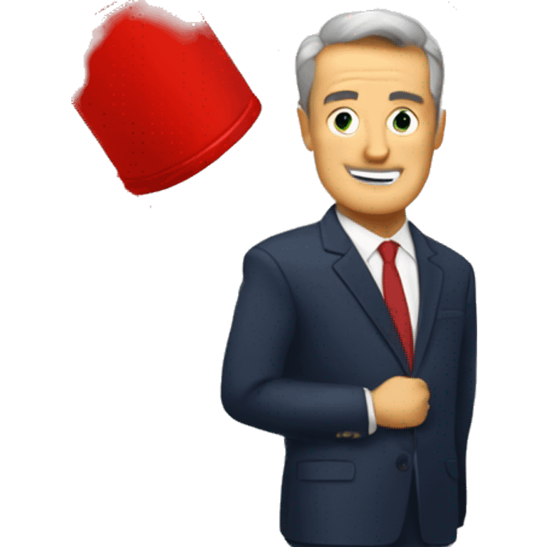 
fire extinguishers with politician emoji