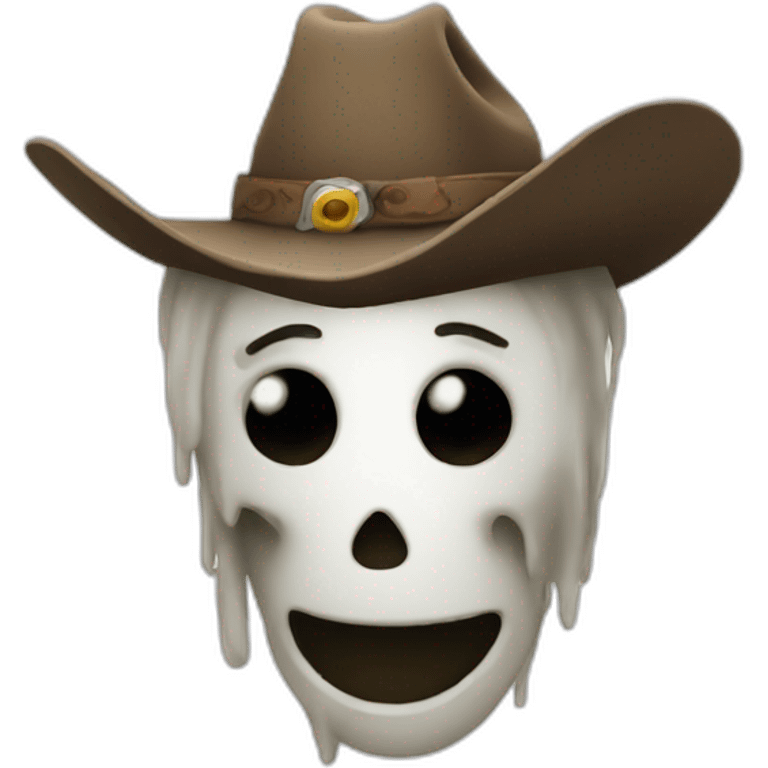 cowboy ghost emoji