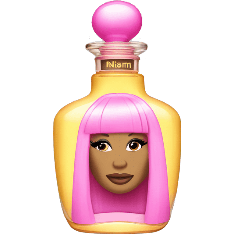 nicki minaj purfume bottle emoji