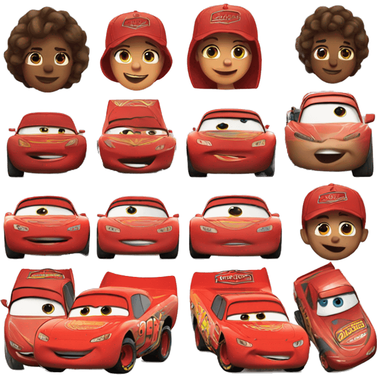 lighting mcqueen  emoji