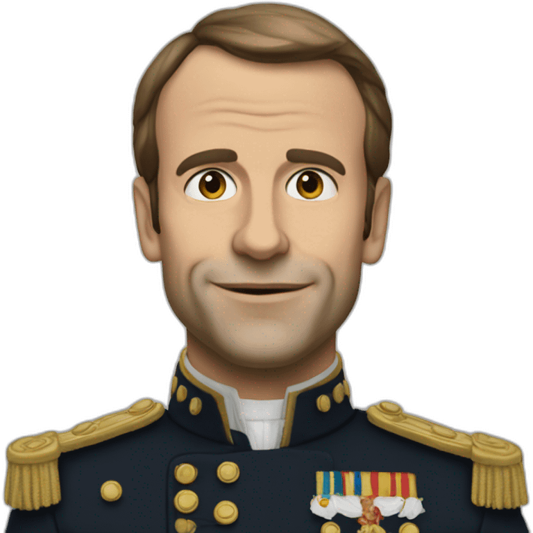 Macron jule césar emoji