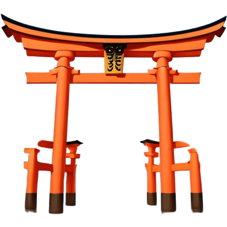 ​Cinematic Realistic Itsukushima Shrine, depicted as the iconic floating torii gate and shrine complex on the water, with vibrant vermilion hues contrasting against the serene blue sea and sky, rendered with intricate architectural details and soft, ethereal lighting that captures its spiritual beauty, emoji