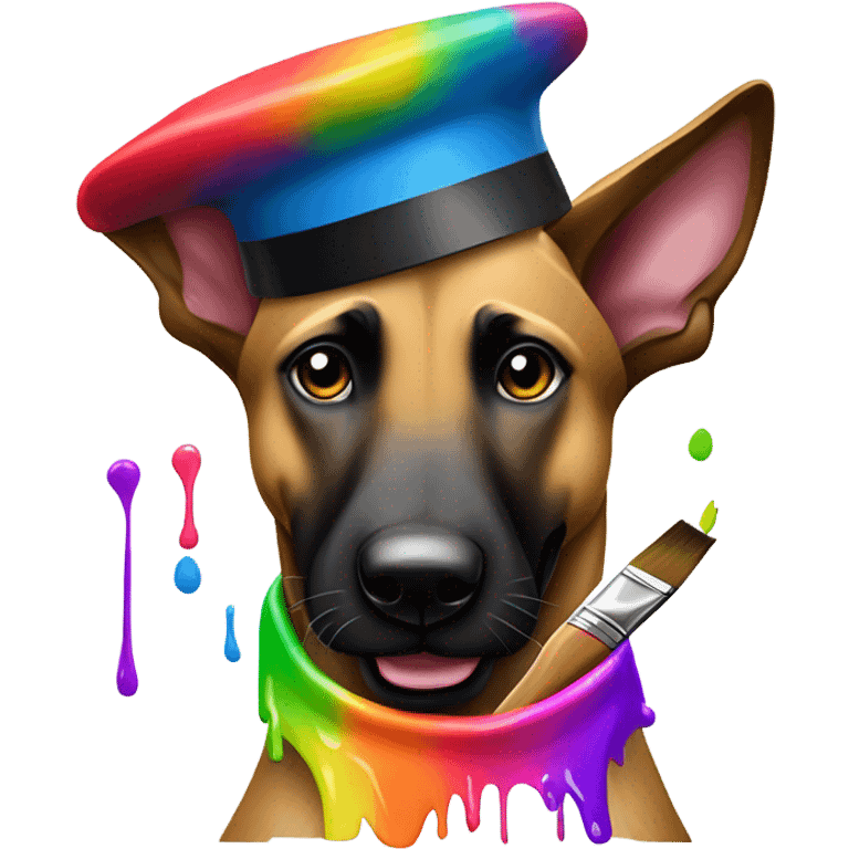 malinois artist emoji