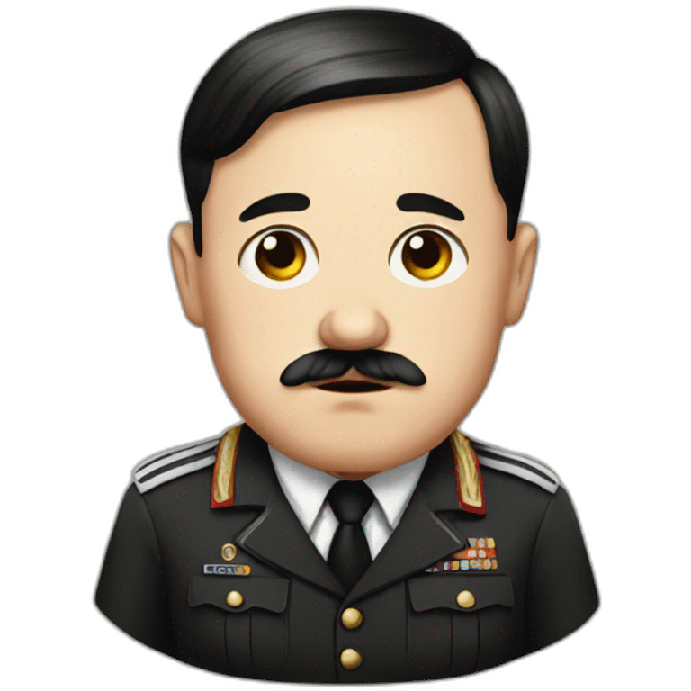 pregnant hitler emoji