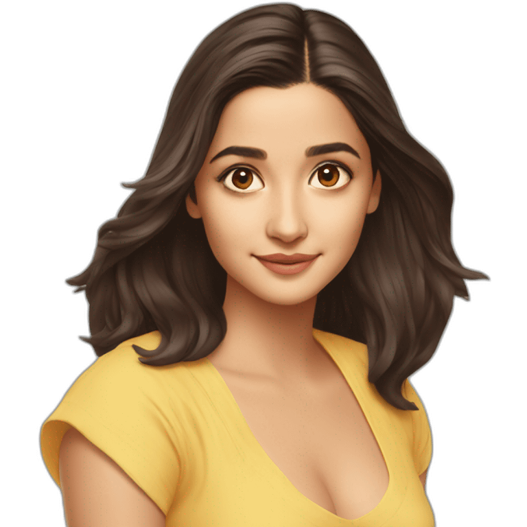 Alia Bhatt emoji