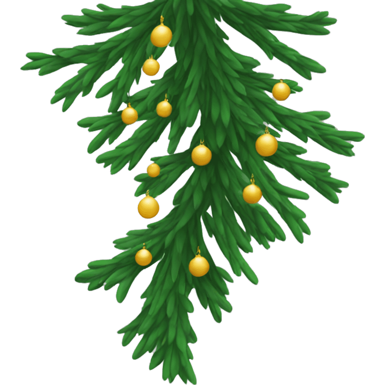 Christmas tree branch emoji