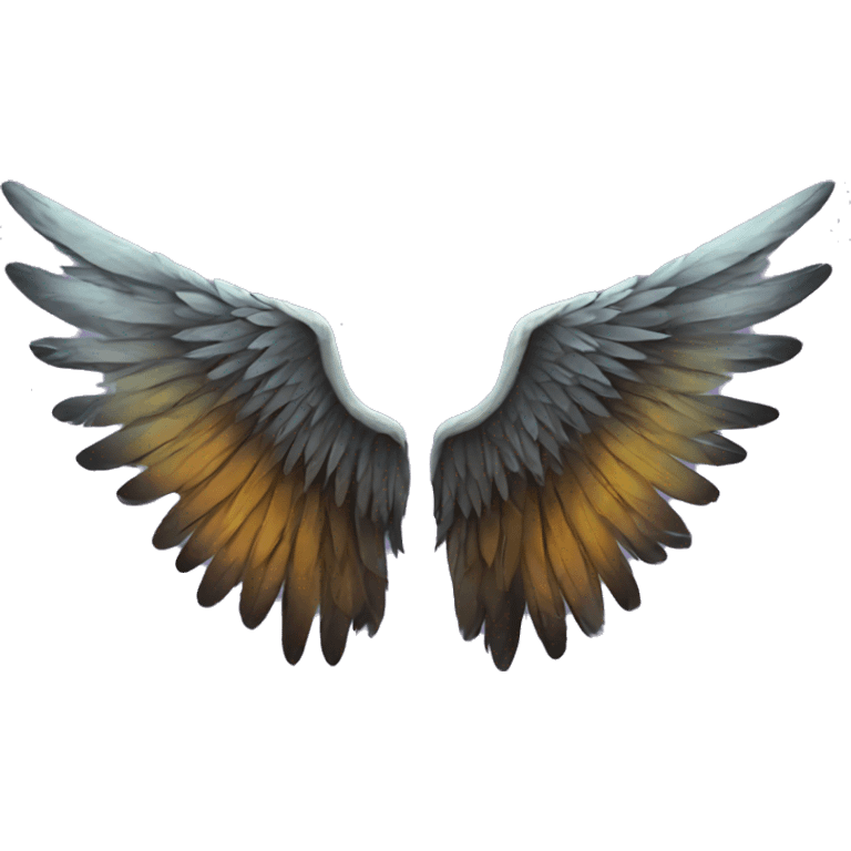 Grunge Wings emoji