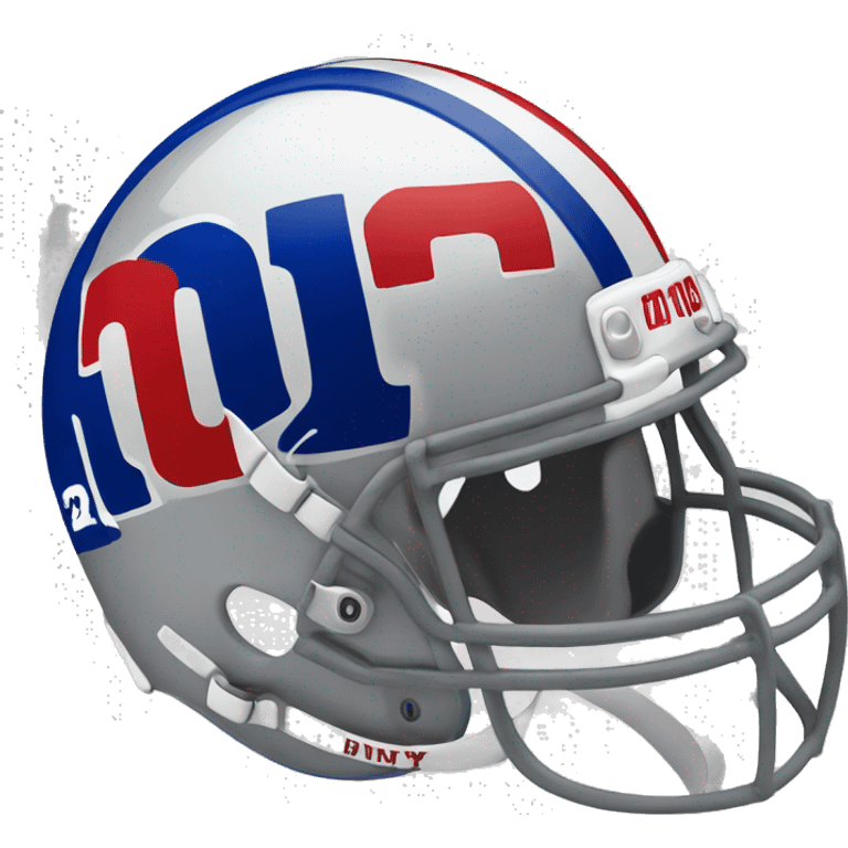 New York giants helmet emoji