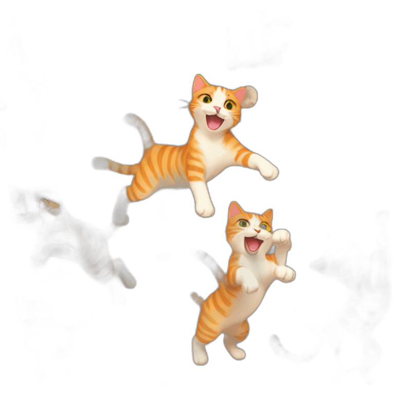 Ginger cat dance emoji