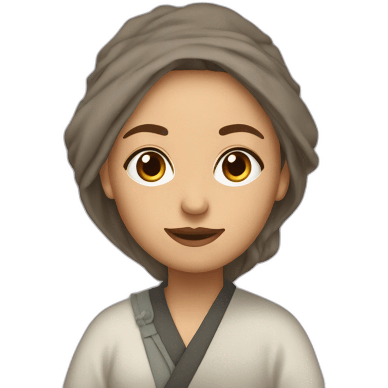 Mathilde Panot en djellaba emoji