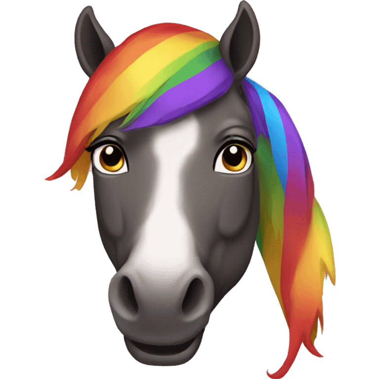 lgbt horses emoji