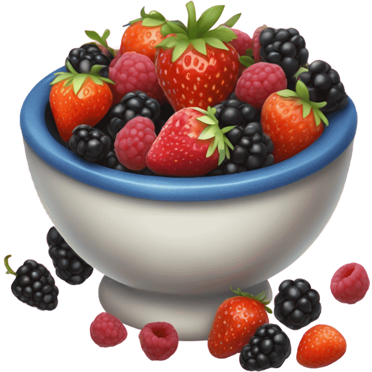 Bowl of berries emoji