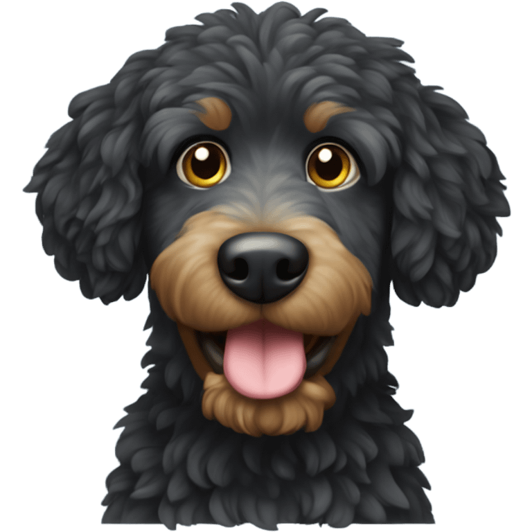 Barbet dog emoji