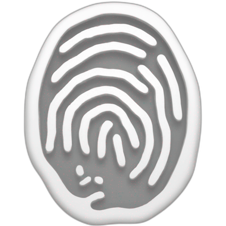 fingerprint emoji