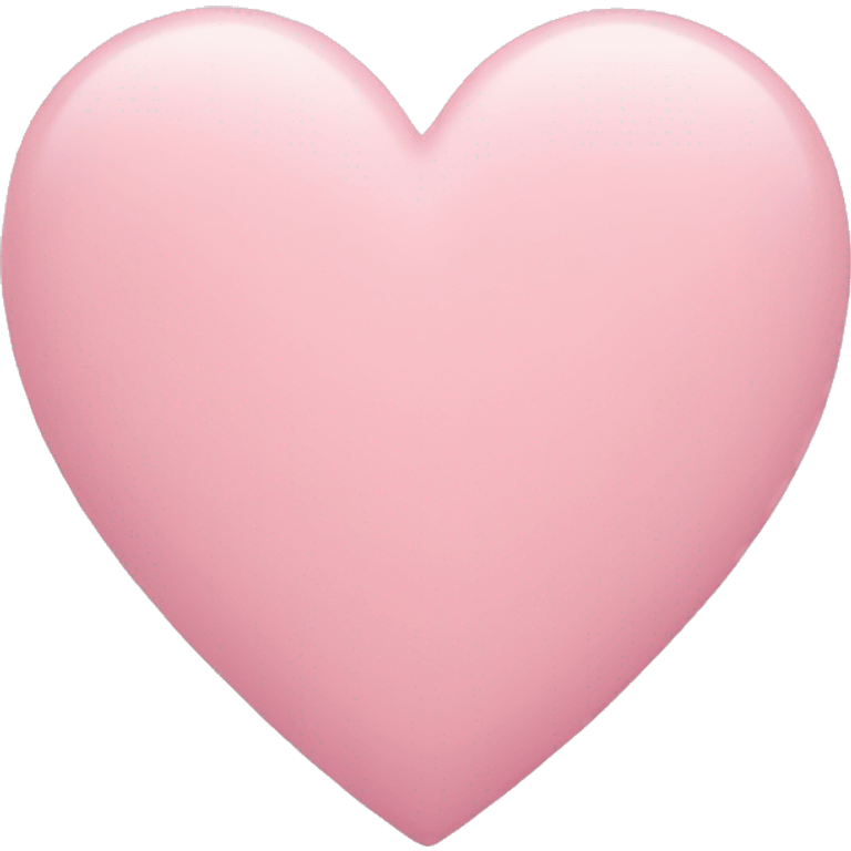 pastel pink heart emoji