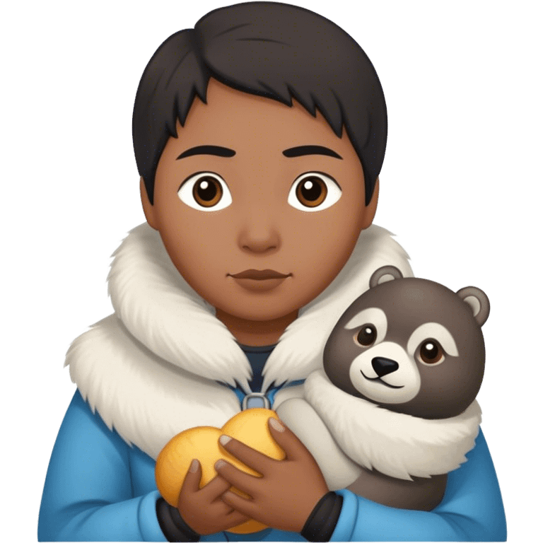 inuit with Ikkaqaq emoji