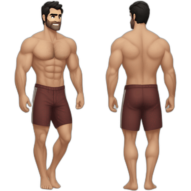 Muscled tyler hoechlin barefoot emoji