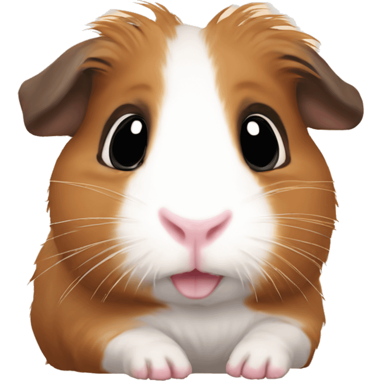 Guineapig very cute but realistic emoji