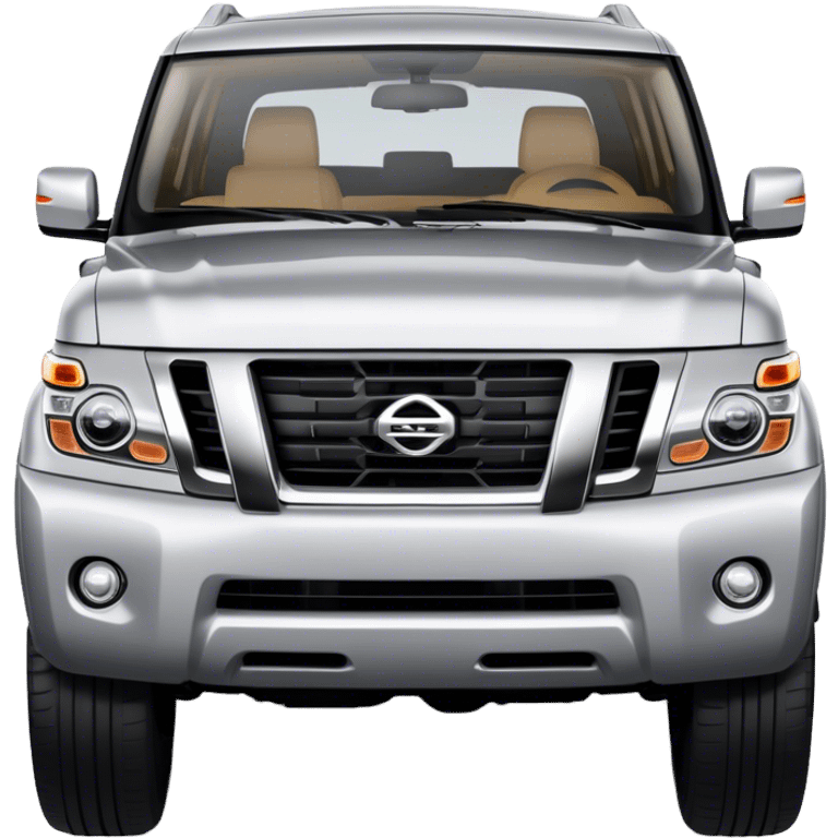 Nissan Patrol - Nissan (Model Year: 2022) (Iconic colour: Silver) emoji