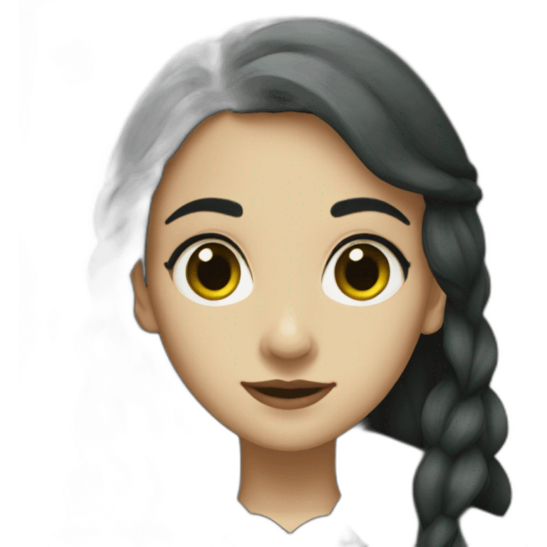 Slytherin girl emoji