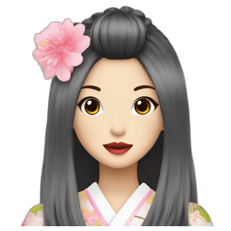 gyaru geisha emoji