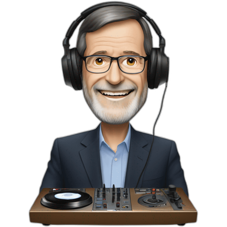 mariano rajoy dj session emoji