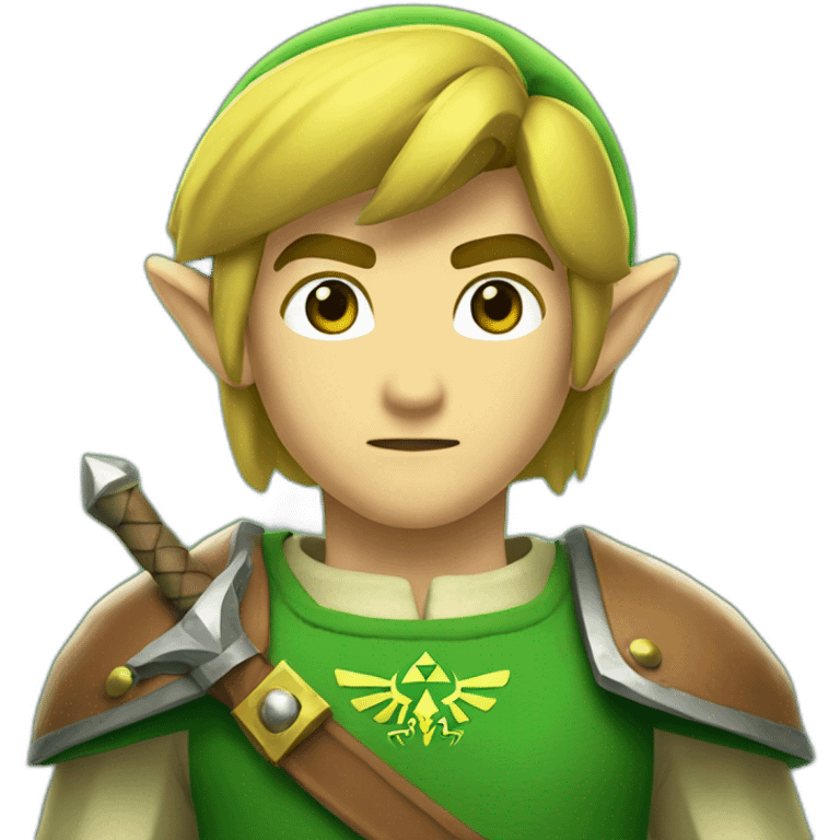 Link from Legend of Zelda emoji