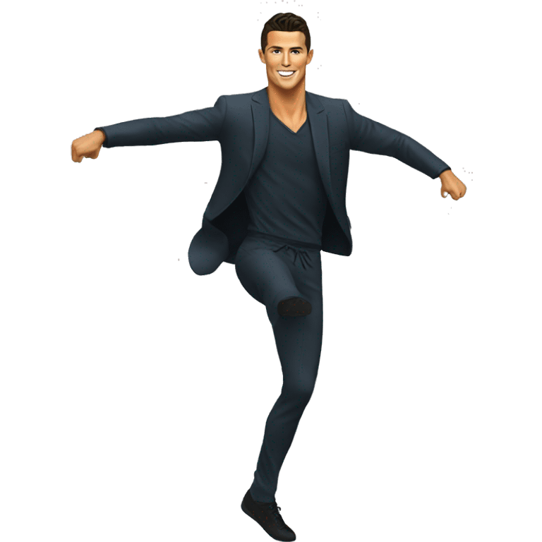 Cristiano ronaldo danse emoji