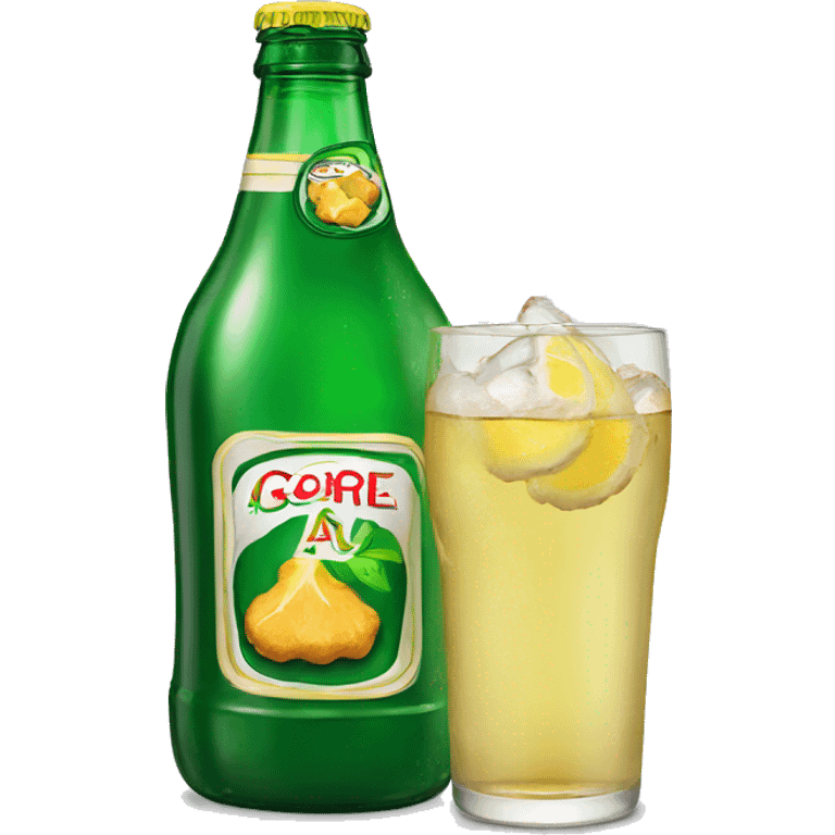 Bottle of Ginger ale  emoji