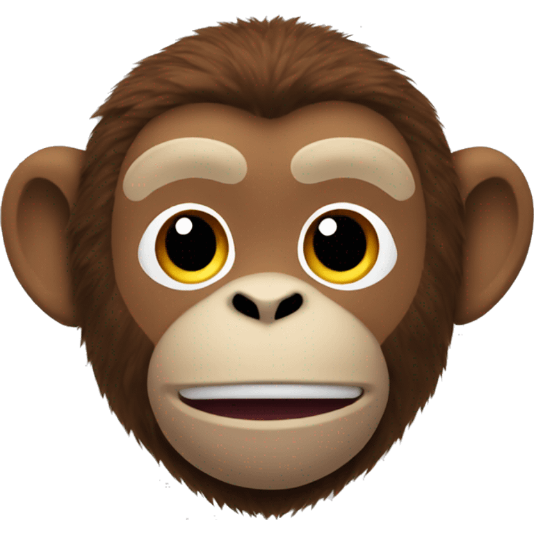 Monkey plush doll emoji