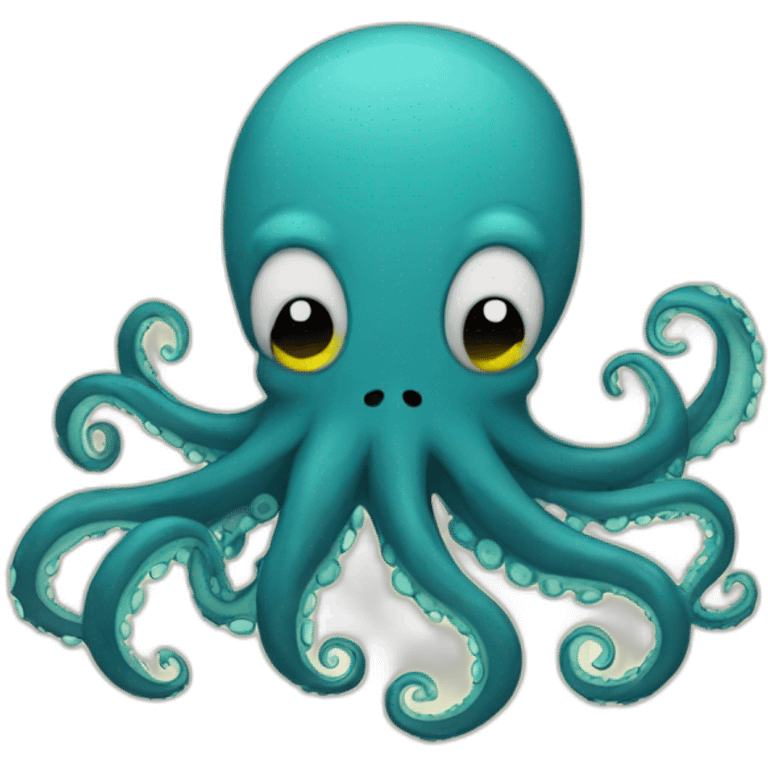 octopus style grunge emoji