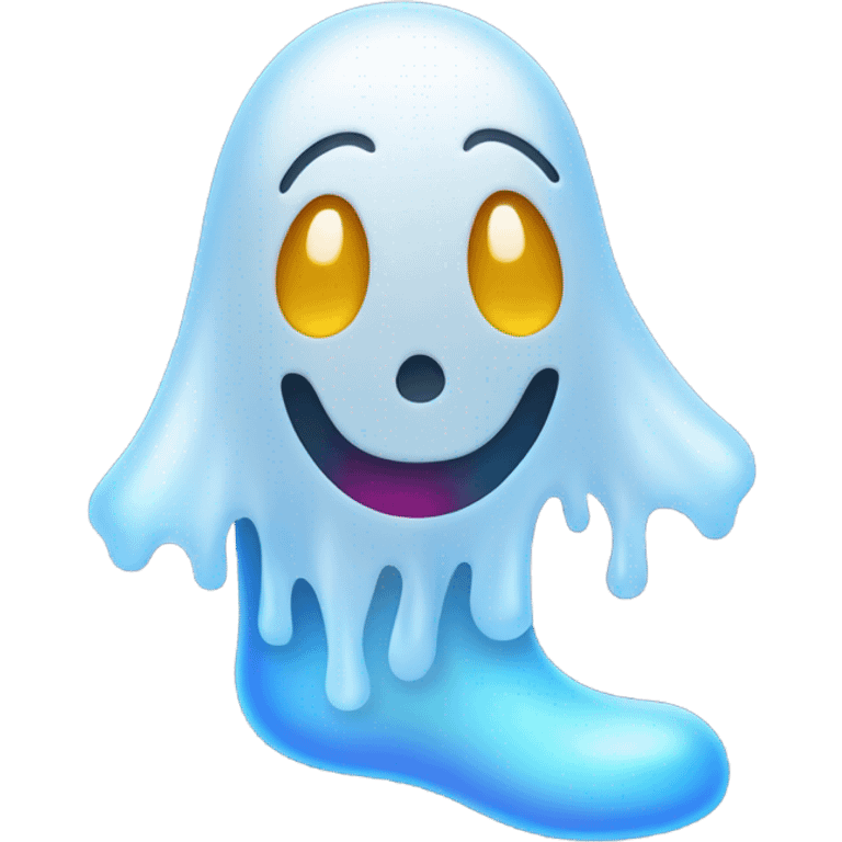 ghost wearing socks emoji