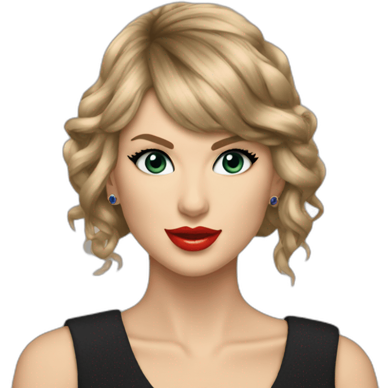 Taylor swift with a anake emoji