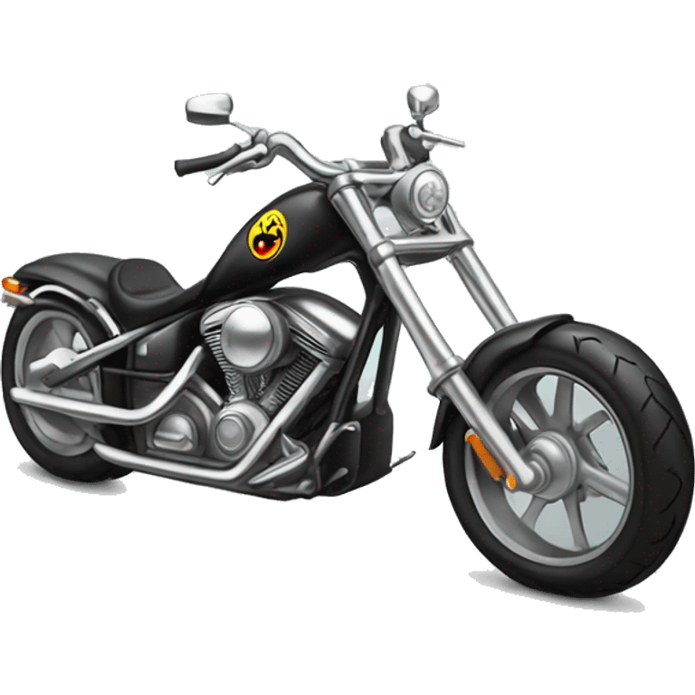 custom motorcycle chopper emoji