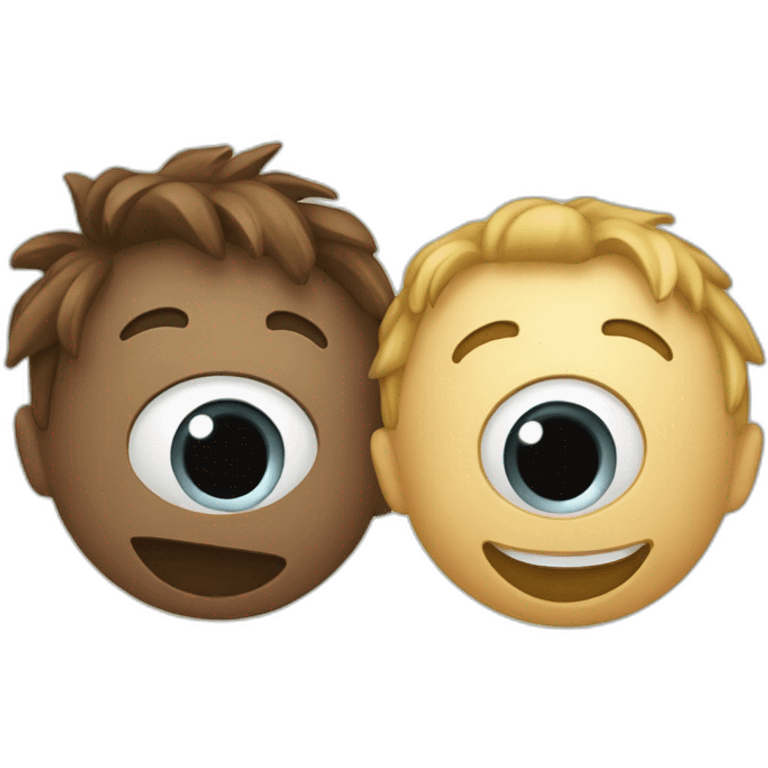 Deux meilleurs amis emoji