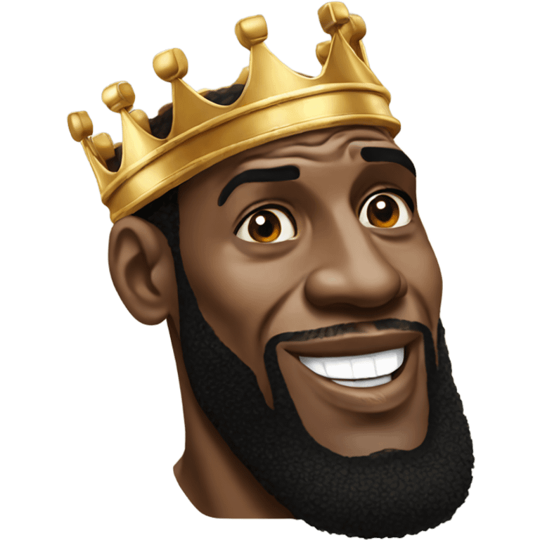 King lebron emoji