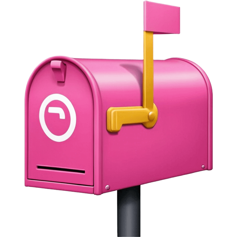 pink mailbox emoji