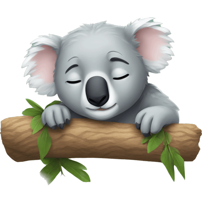 Sleeping koala emoji