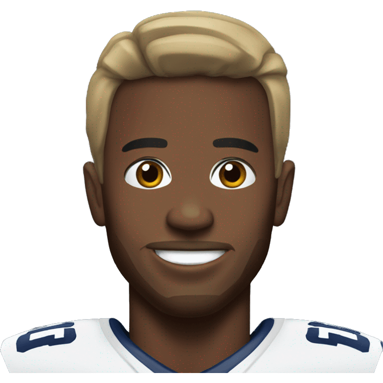 Cowboys player winning emoji