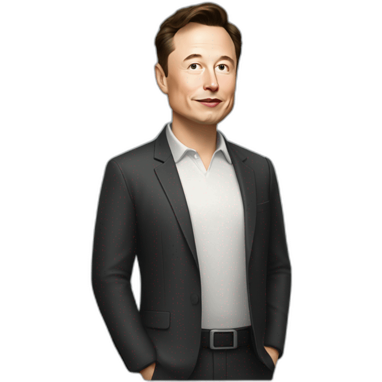 elon musk diseñador emoji