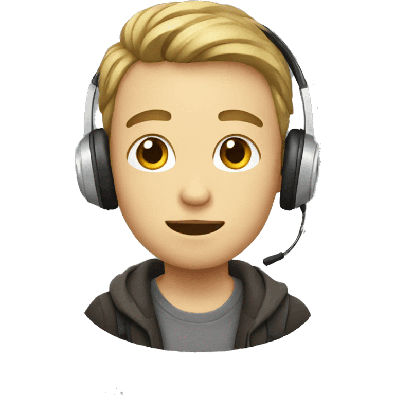 a listening boy emoji