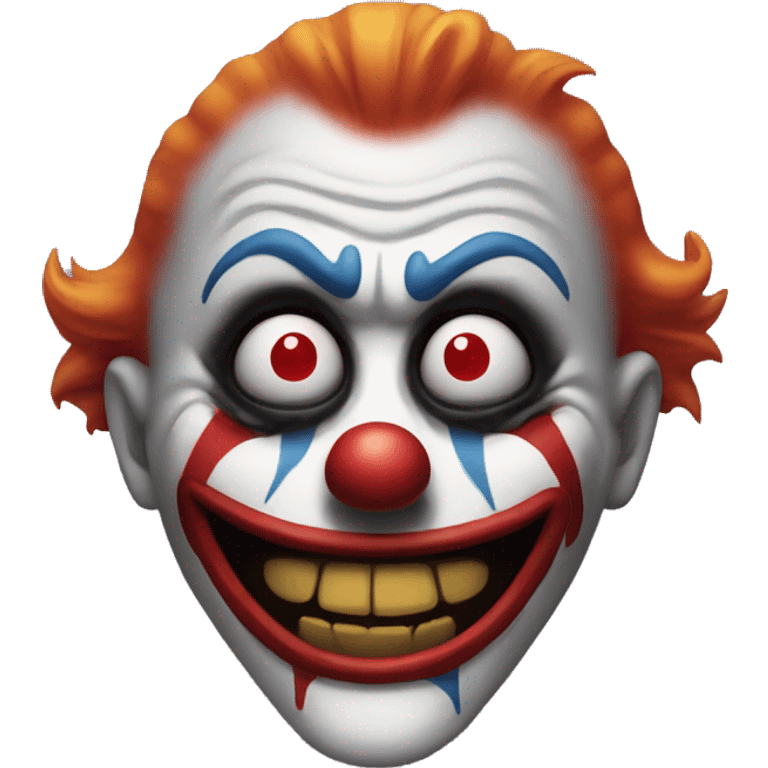 evil clown emoji