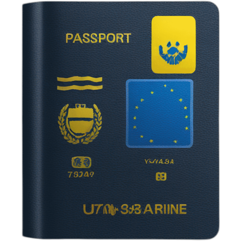 passport ukraine emoji