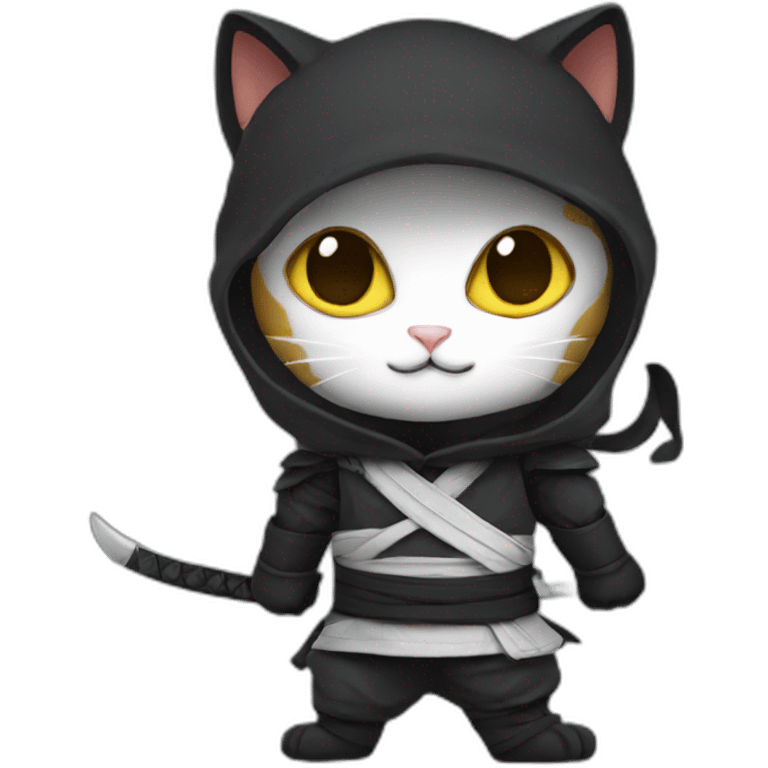 cat ninja emoji