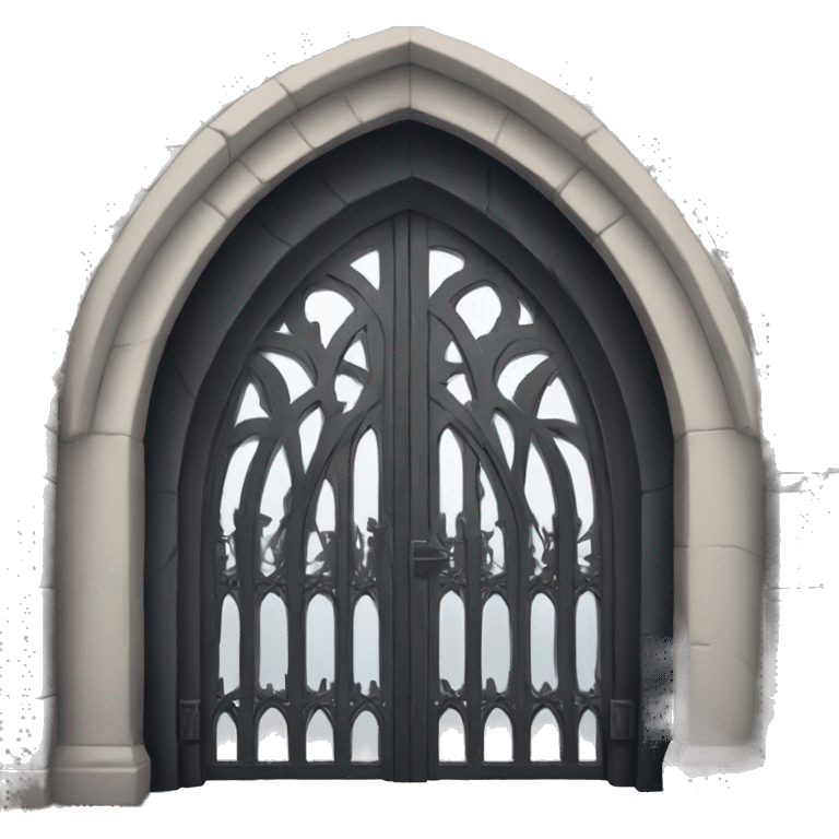 Gothic arch gate emoji