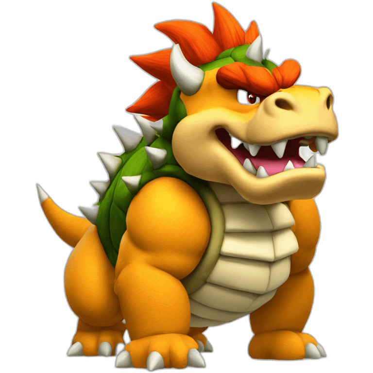 bowser from the side emoji