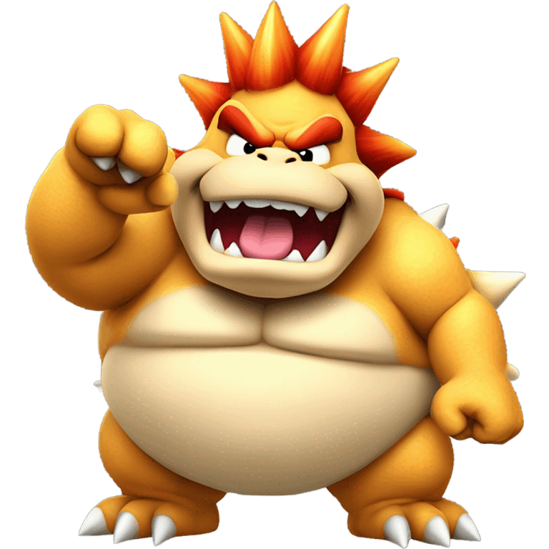 Fat bowser emoji