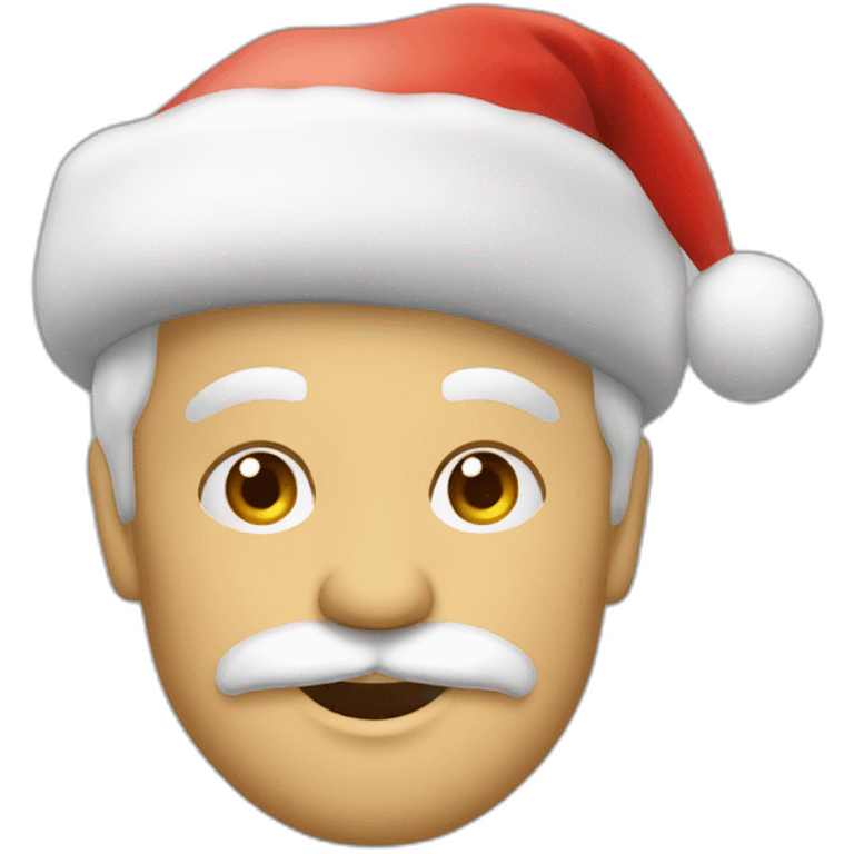 carro do papai noel emoji