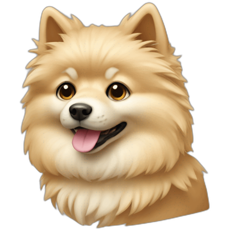 spitz-beige emoji